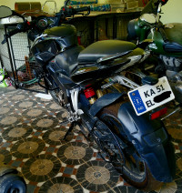 Ebony Black Bajaj Pulsar 200 NS