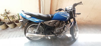 Blue Bajaj Wind 125