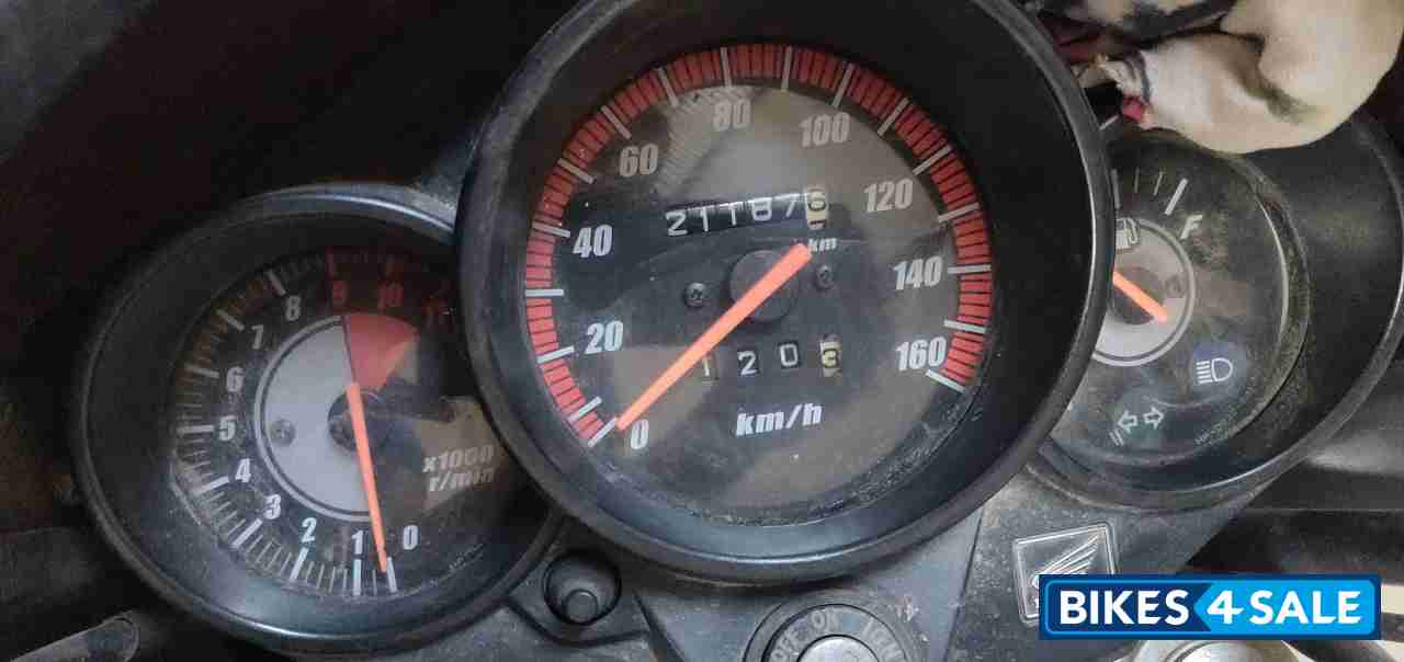 Black Honda CB Unicorn