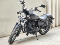 Matte Black Royal Enfield Thunderbird 500
