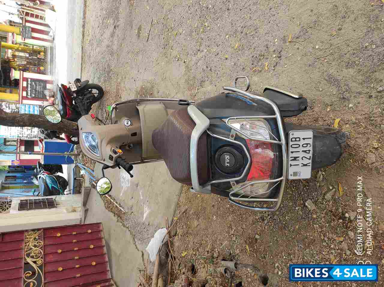 Mate Blue TVS Jupiter Grande