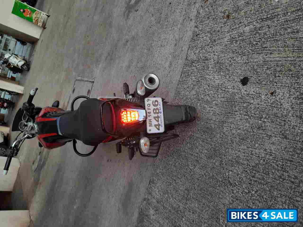 Red & Black Bajaj V15