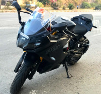 Black TVS Apache RR 310