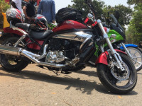 Lava Red Metalic Hyosung GV650 Aquila Pro