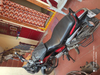 Black With Red Bajaj V15