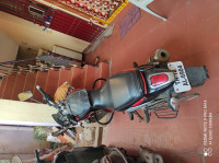 Black With Red Bajaj V15