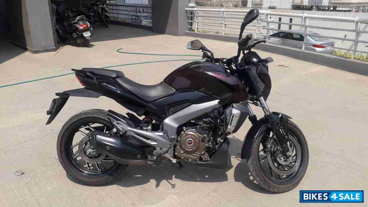 Chocklet Brown Bajaj Dominar 400 Disc