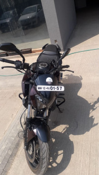 Chocklet Brown Bajaj Dominar 400 Disc
