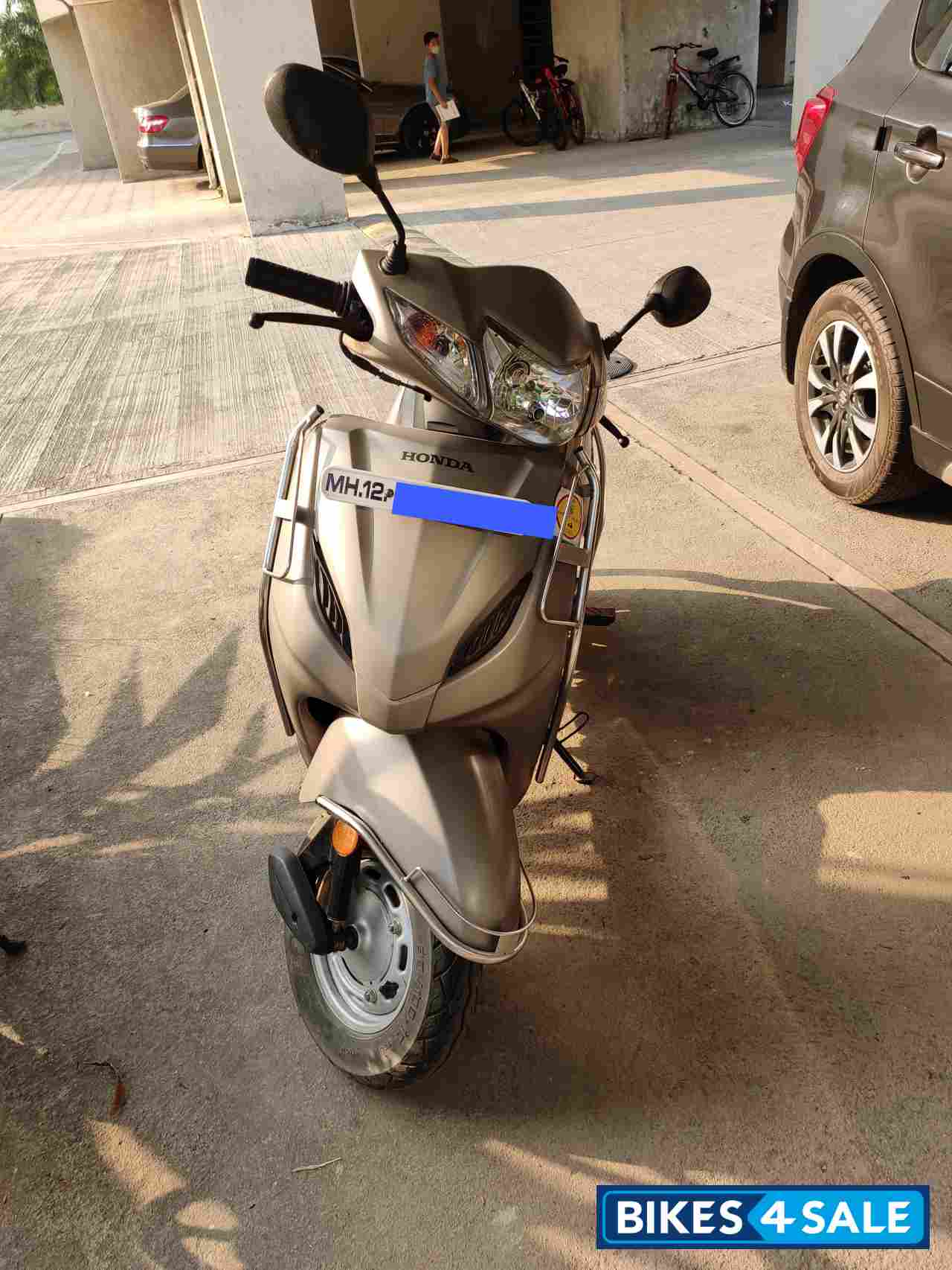 Matt Silver Honda Activa 4G