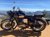 Chrome Black Royal Enfield Classic 350 Dual Channel BS6