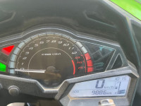 Black And Green Kawasaki Ninja 300R