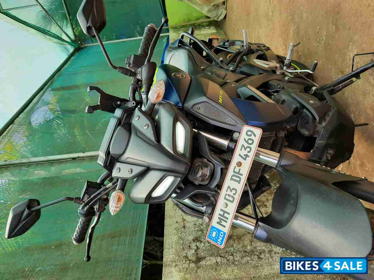 Matte Blue Yamaha MT-15