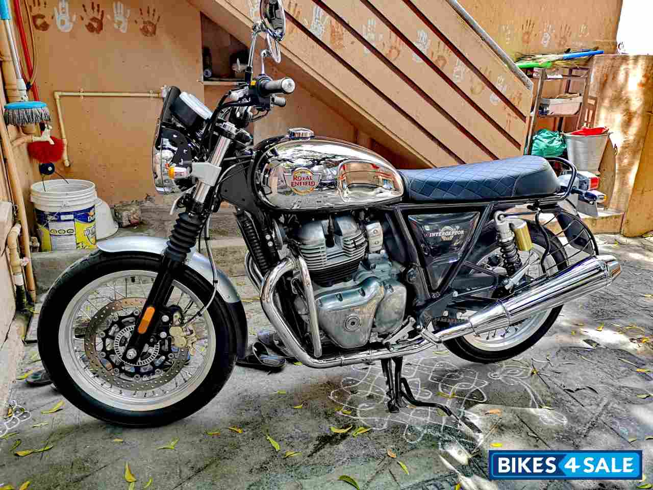 Chrome Royal Enfield Interceptor 650 Twin