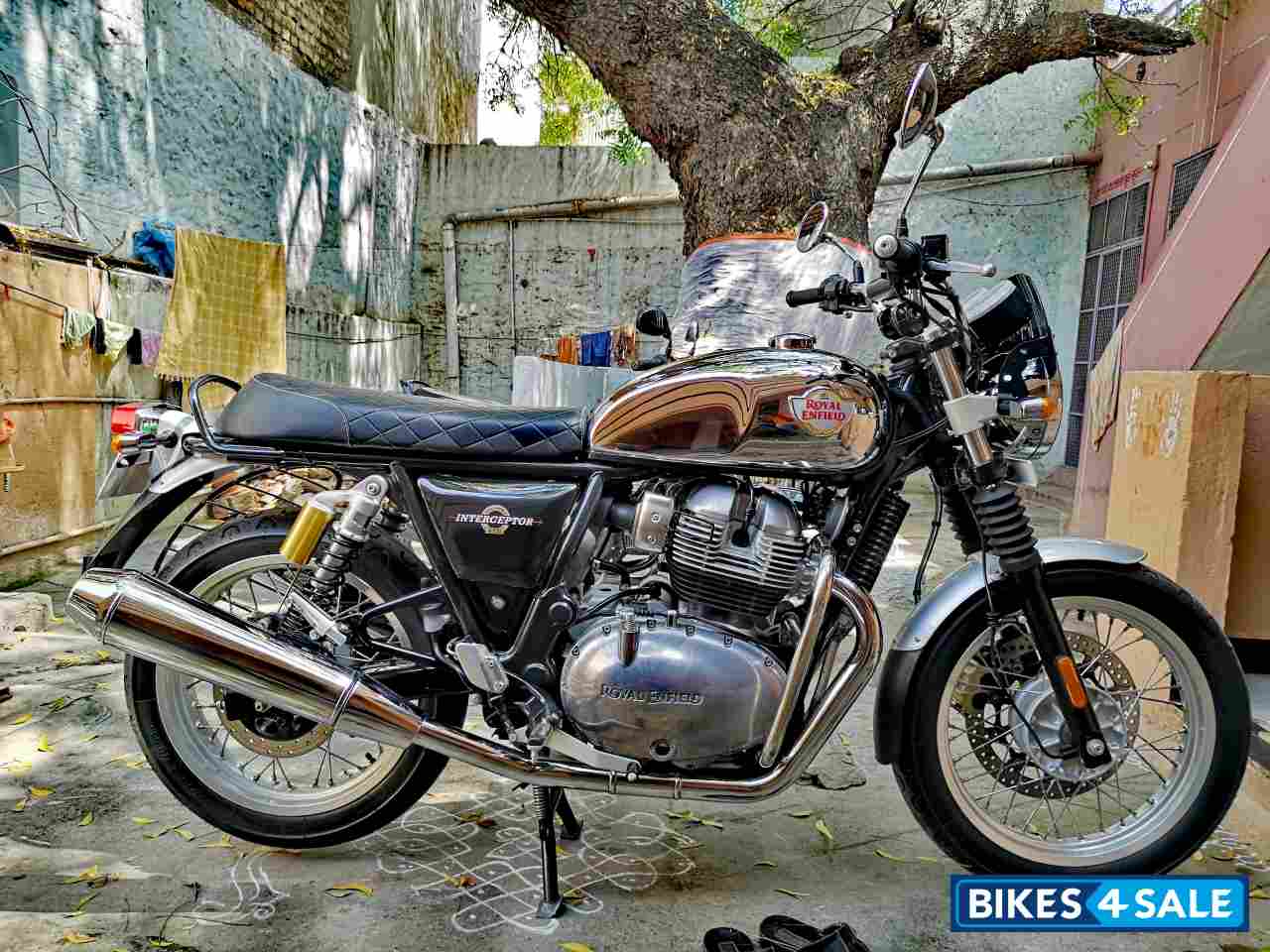 Chrome Royal Enfield Interceptor 650 Twin