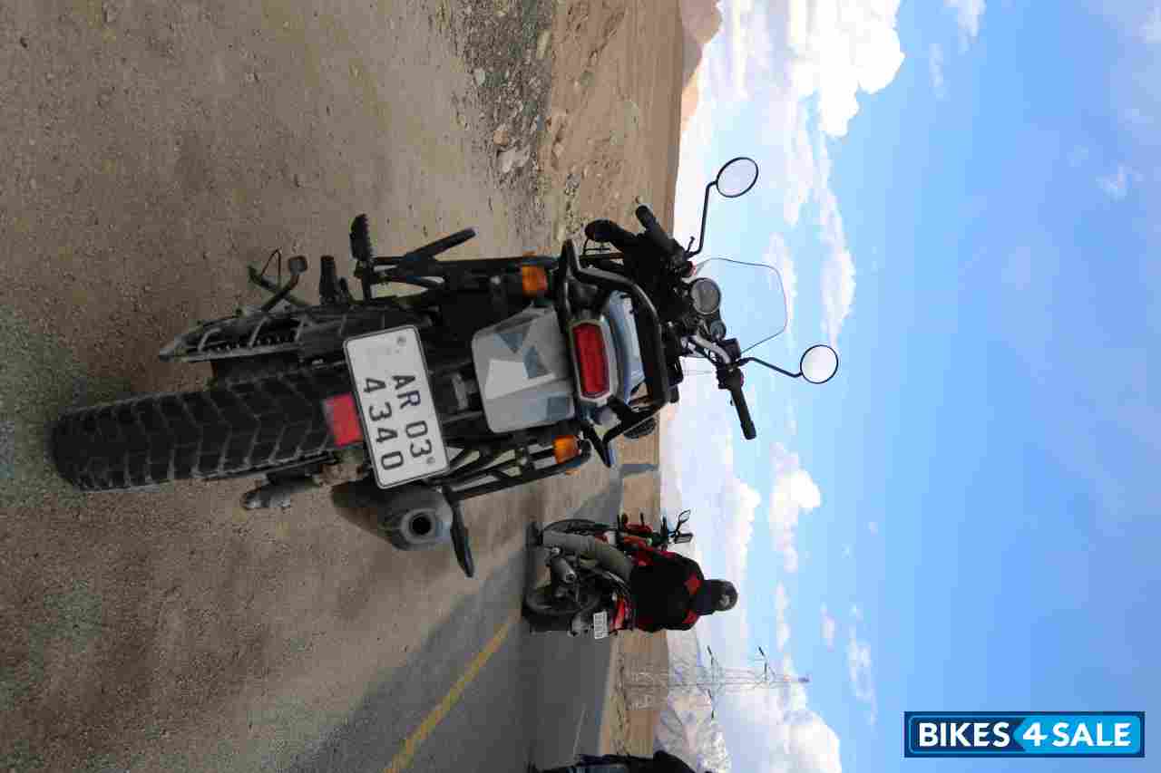Grey Royal Enfield Himalayan Sleet