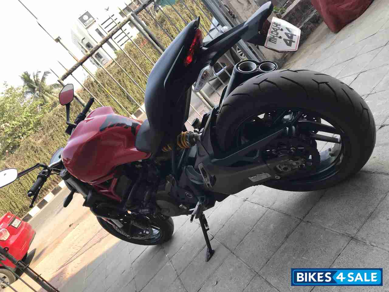 Red Ducati Monster 821