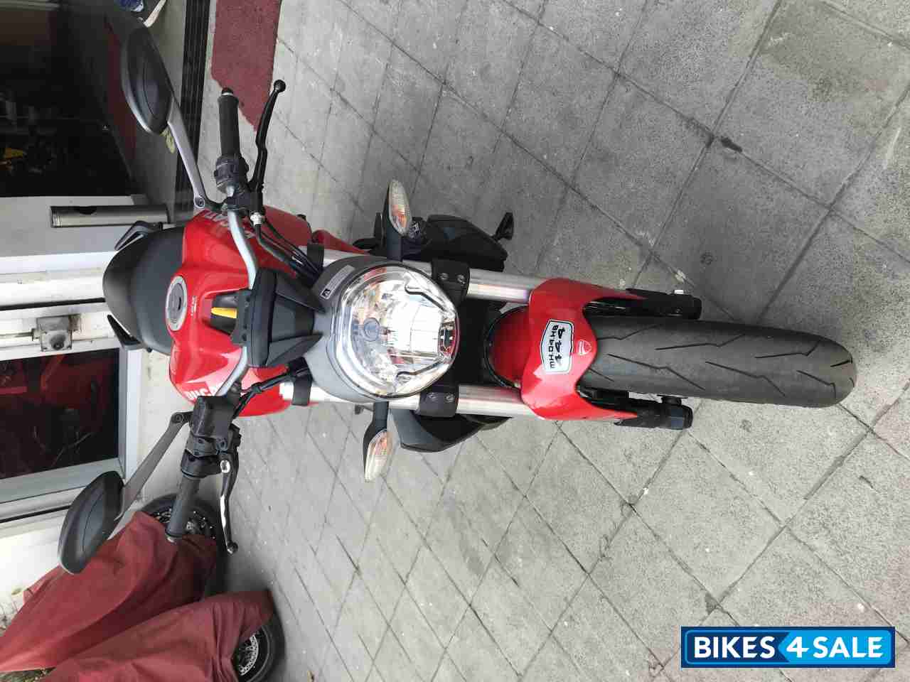 Red Ducati Monster 821