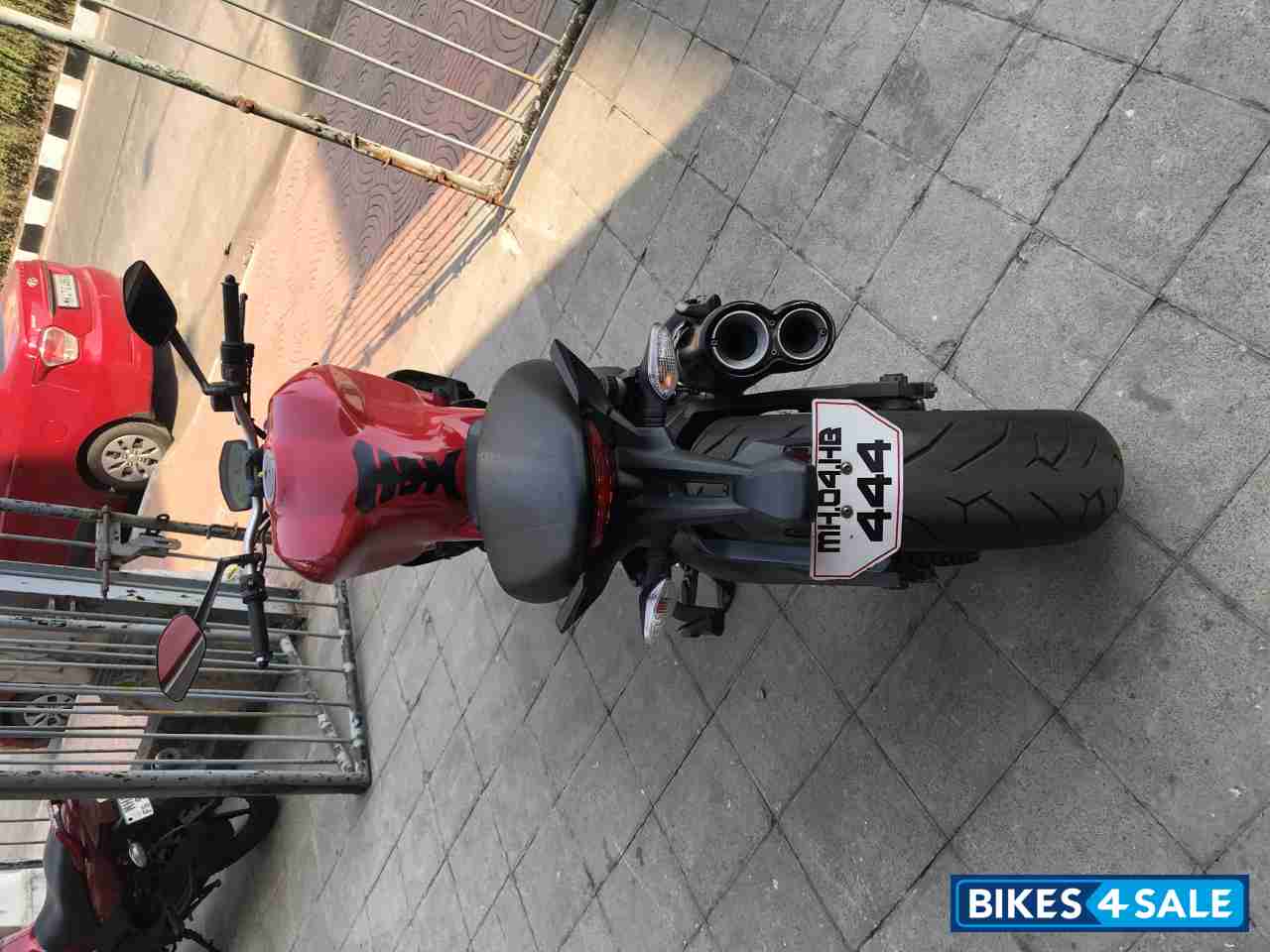 Red Ducati Monster 821