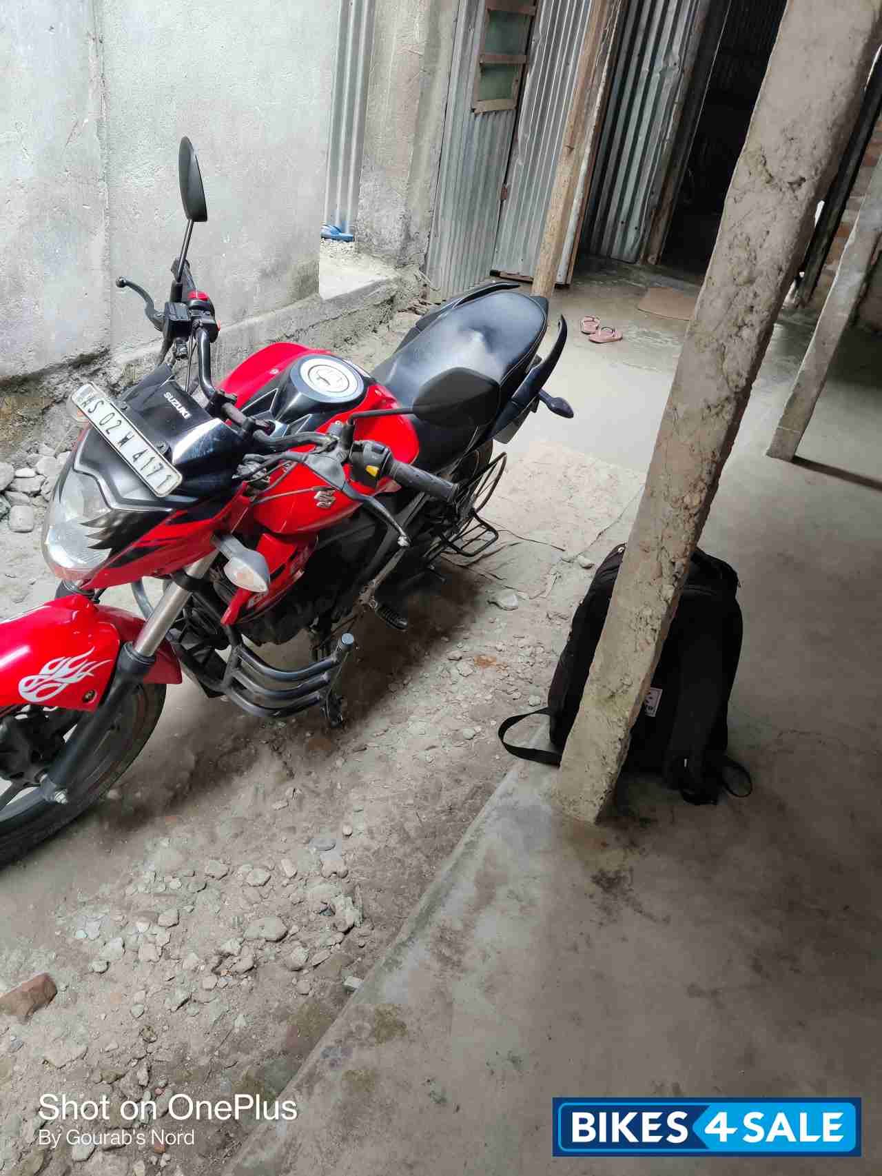 Red And Black Suzuki Gixxer 150 Red And Black Suzuki Gixxer 150