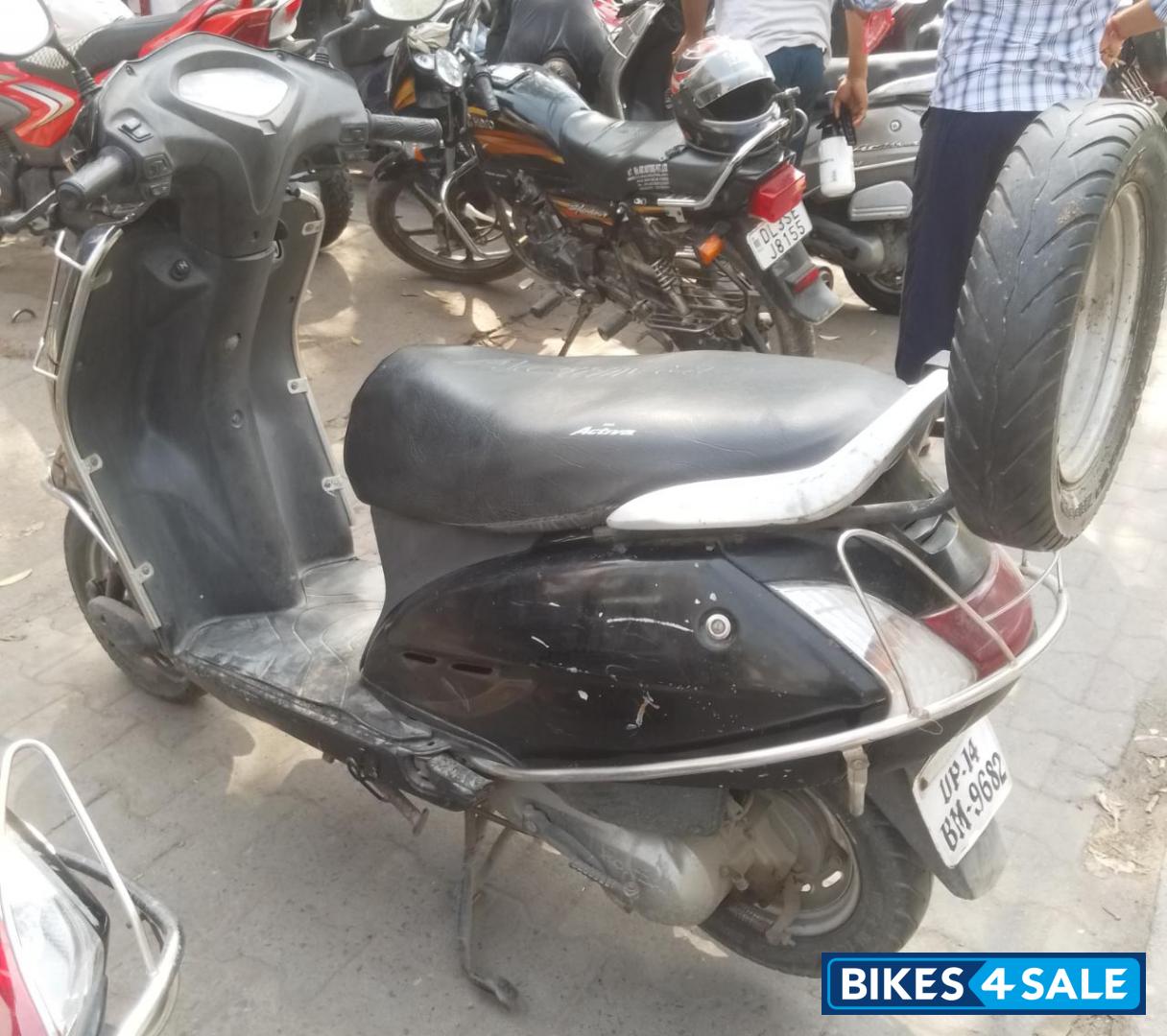 Black Honda Activa Black Honda Activa
