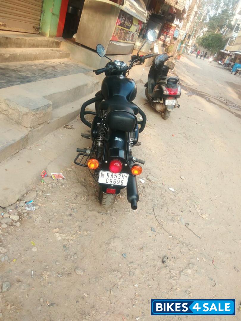 Stealth Black Matt Finish Royal Enfield Classic Stealth Black