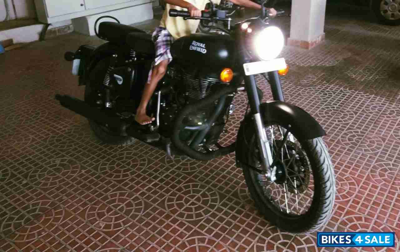 Stealth Black Matt Finish Royal Enfield Classic Stealth Black