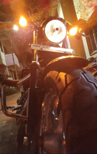 Midnight Blue Harley Davidson 1200 Custom 2020