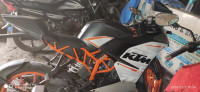 White-orange KTM RC 390