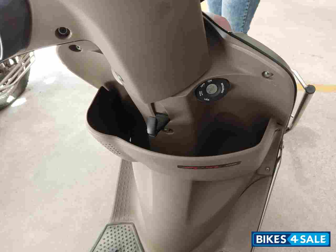 Black TVS Scooty Zest