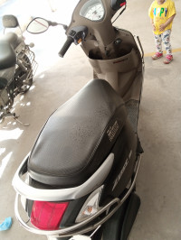 Black TVS Scooty Zest
