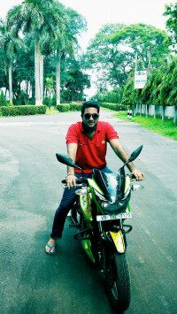 Green & Black TVS Apache RTR 160