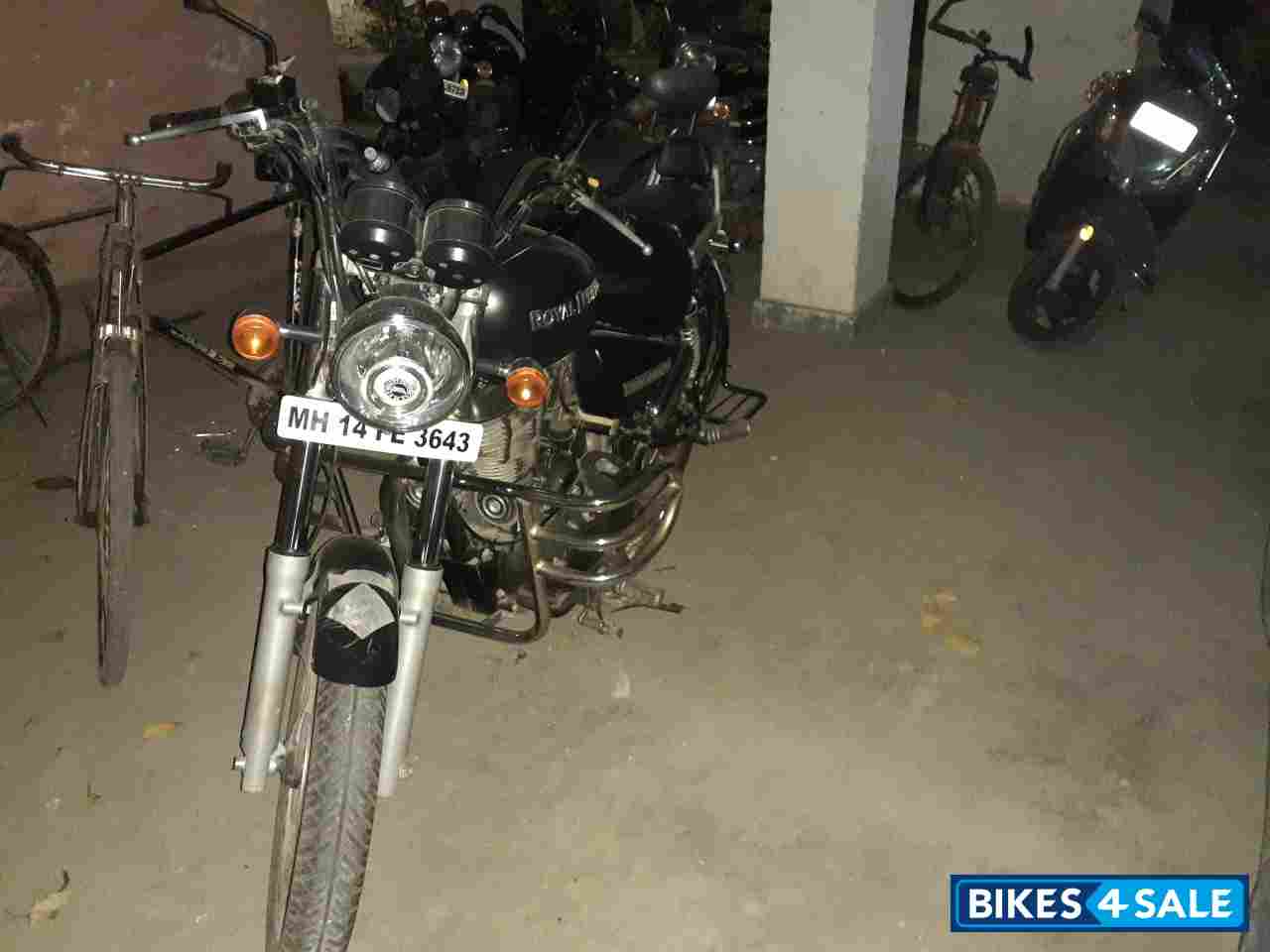 Matt Black Royal Enfield Thunderbird 500