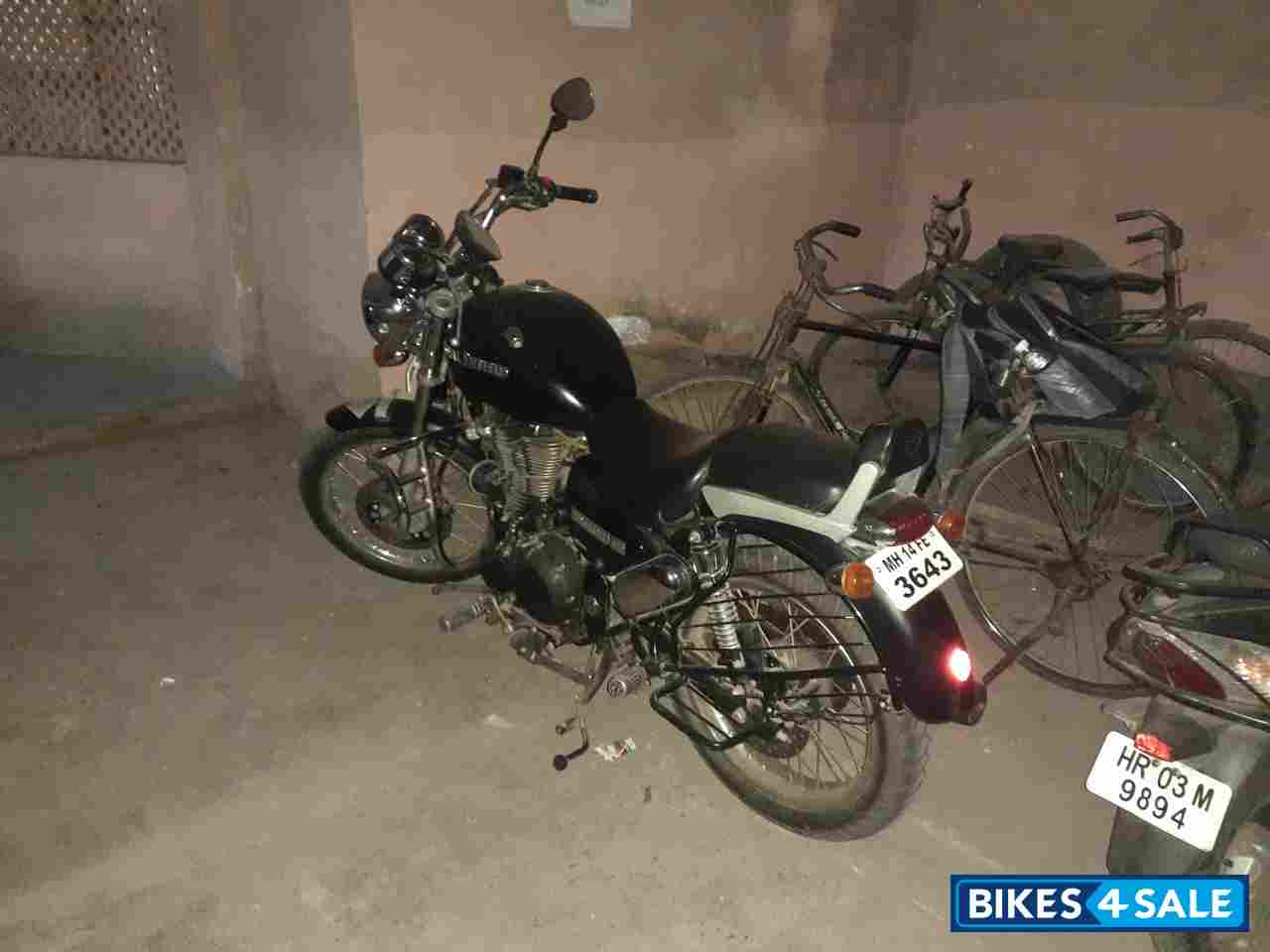 Matt Black Royal Enfield Thunderbird 500