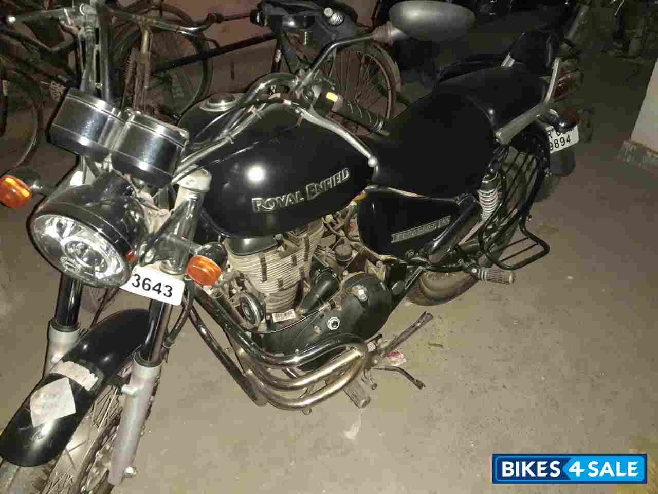 Matt Black Royal Enfield Thunderbird 500