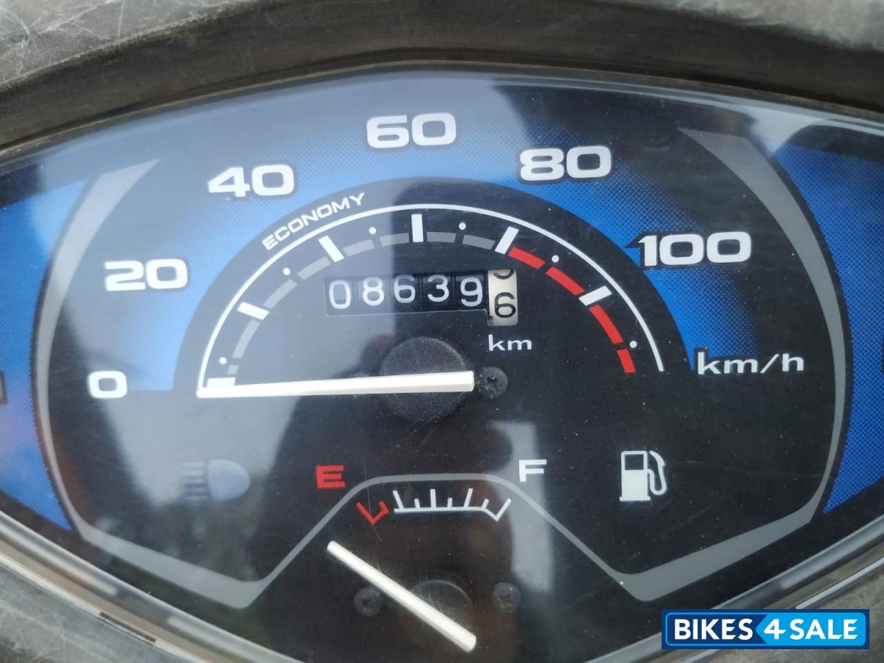 White Honda Activa 5G