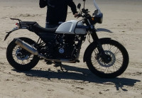 Snow White Royal Enfield Himalayan BS IV