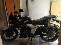 Black TVS Apache RTR 160 4V