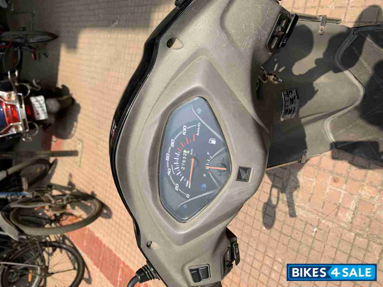 Black Honda Activa 3G