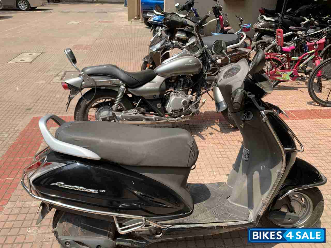 Black Honda Activa 3G