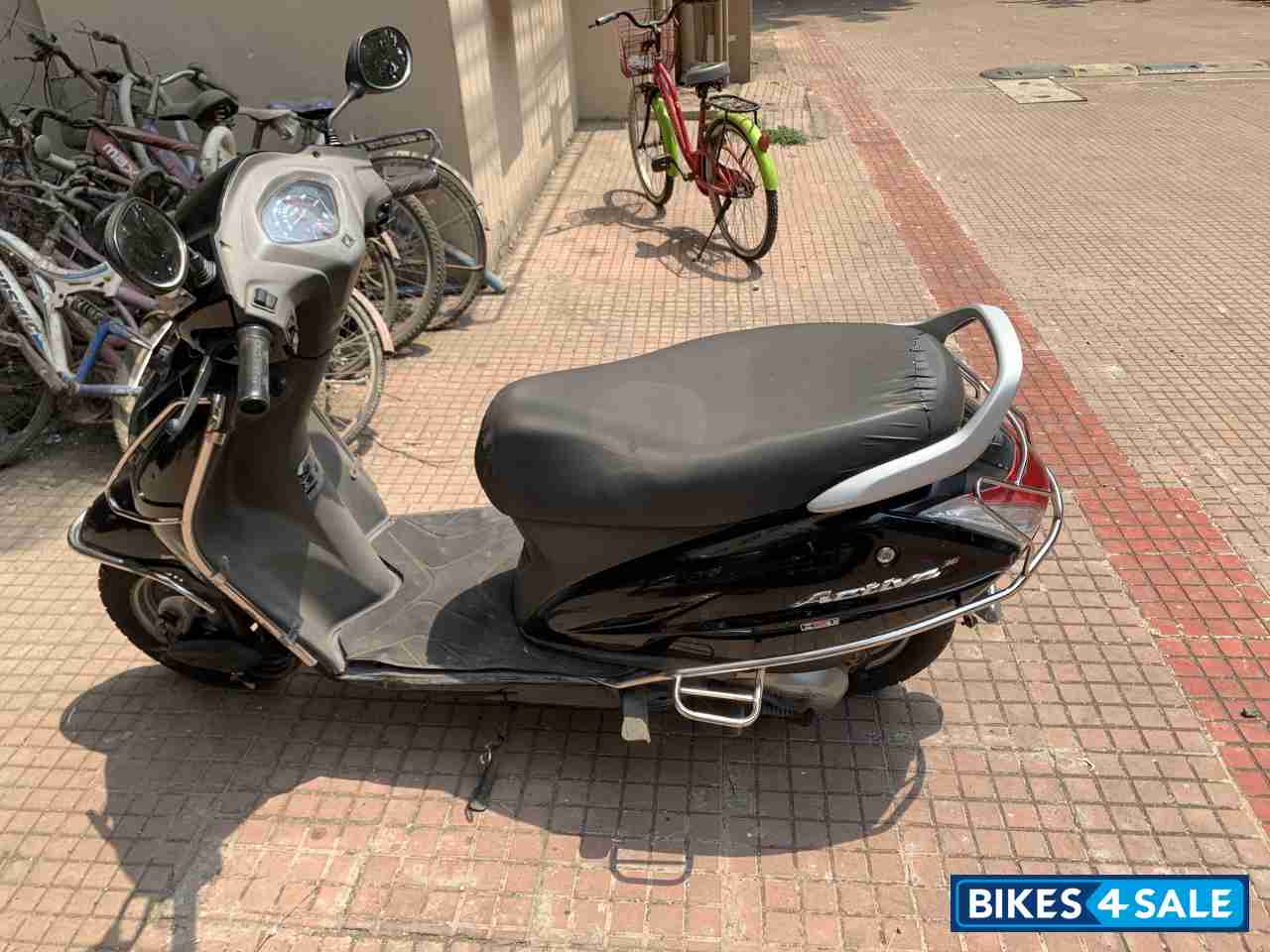Black Honda Activa 3G