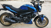 Ocean Blue Bajaj Dominar 400