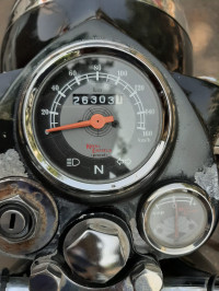 Black Royal Enfield Bullet Electra