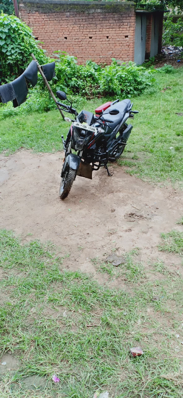 Black And Red Honda XBlade