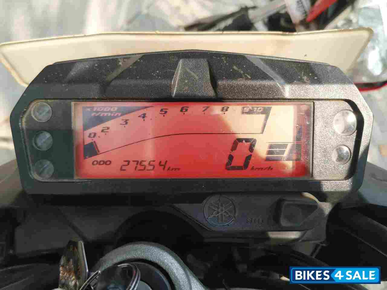 Black Yamaha FZ FI V2