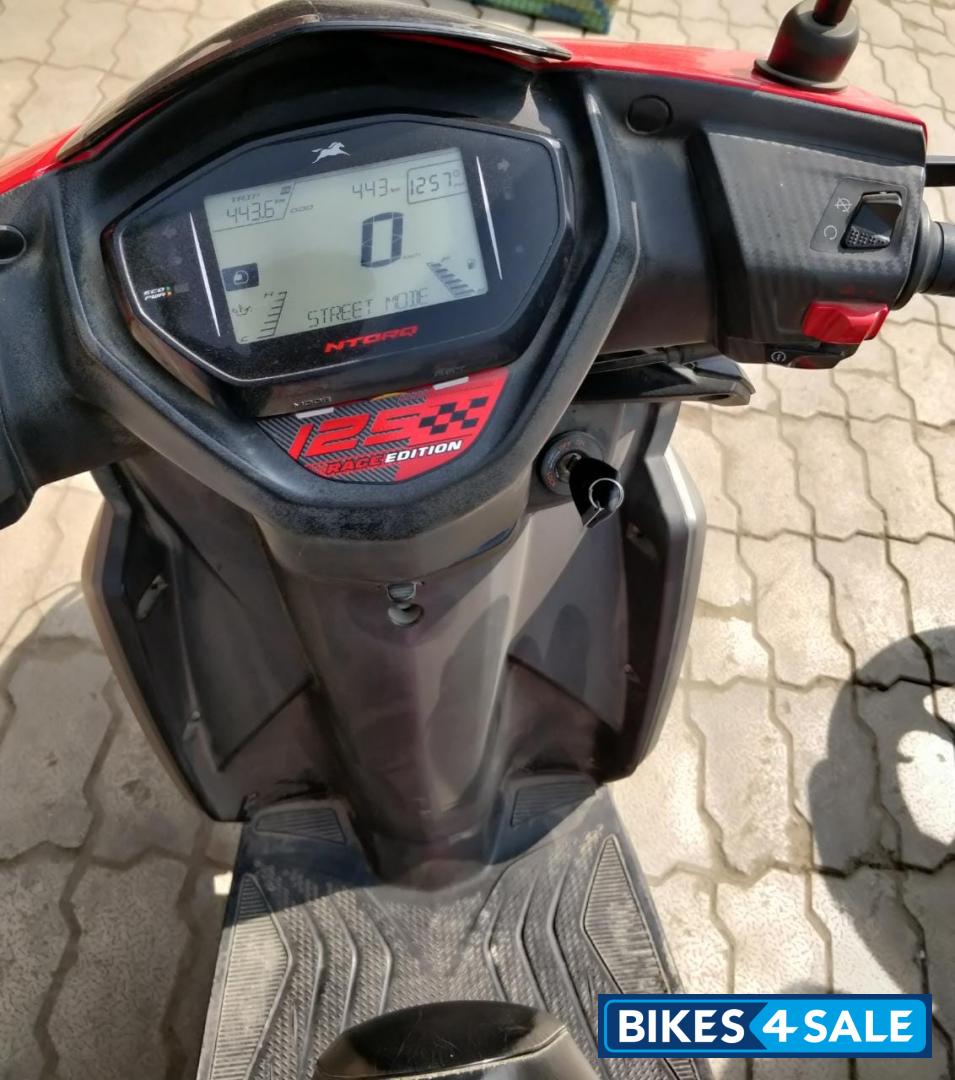 Red And Black TVS NTORQ 125 Race Edition BS6