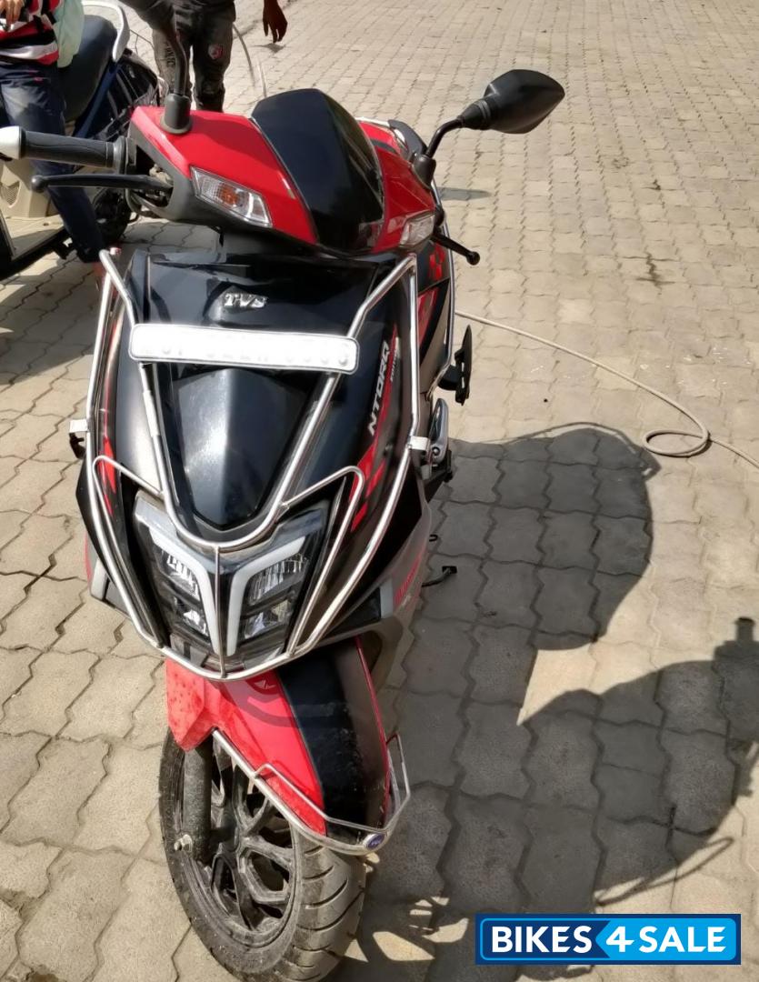 Red And Black TVS NTORQ 125 Race Edition BS6