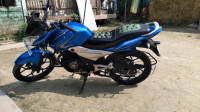 Blue Bajaj Discover 125 ST