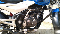 Blue Bajaj Discover 125 ST