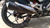 Blue Bajaj Discover 125 ST