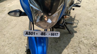 Blue Bajaj Discover 125 ST